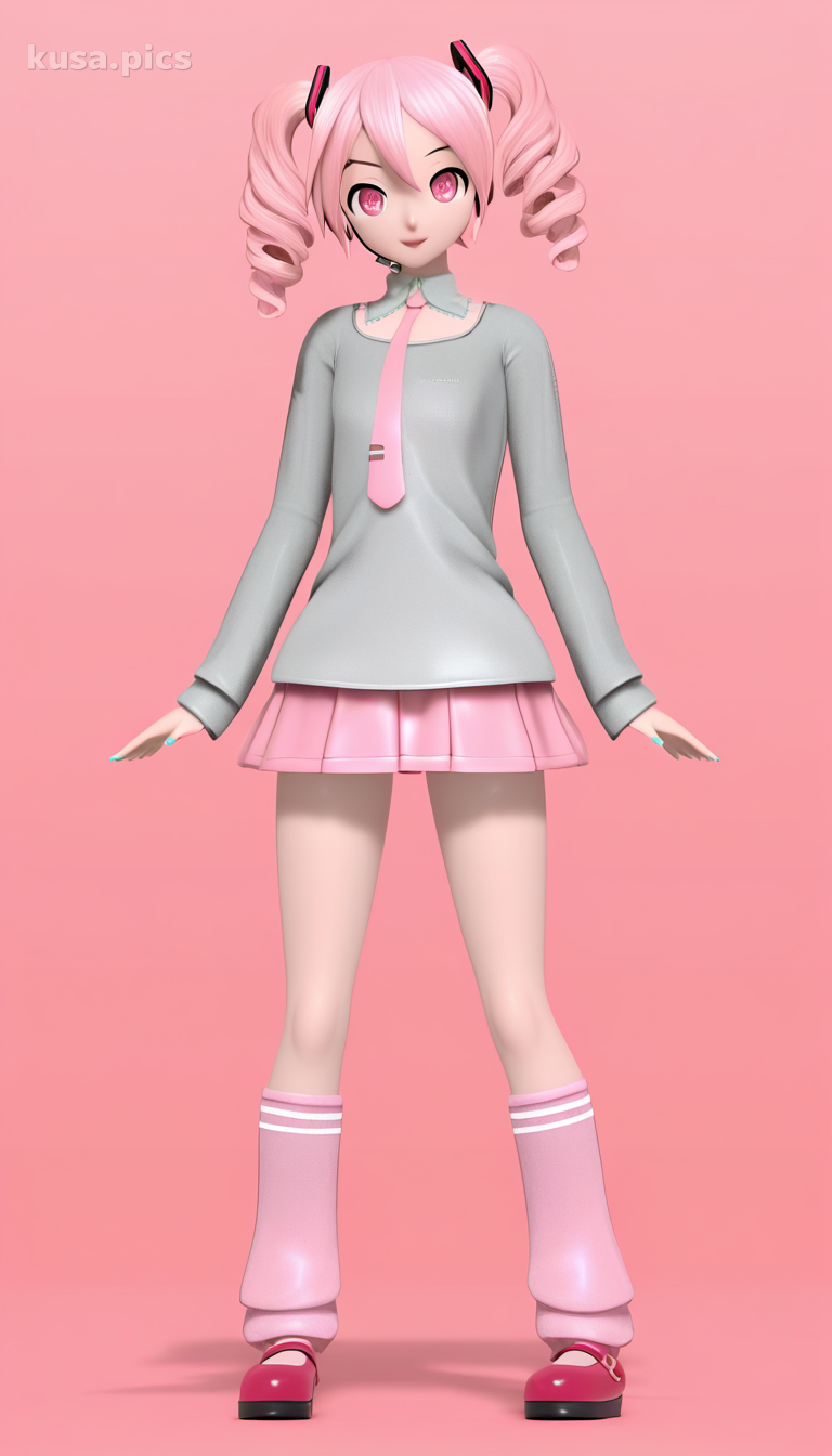 Exemple communautaire Rendu 3D MMD 1