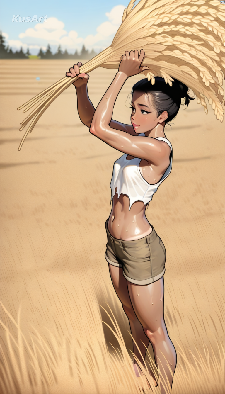 Glossy Skin Render Anime community example 7