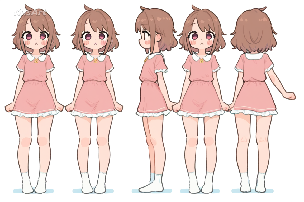 1girl, pastel soft moe style, rounded delicate proportions, soft cheeks, cute character design, high quality, masterpiece