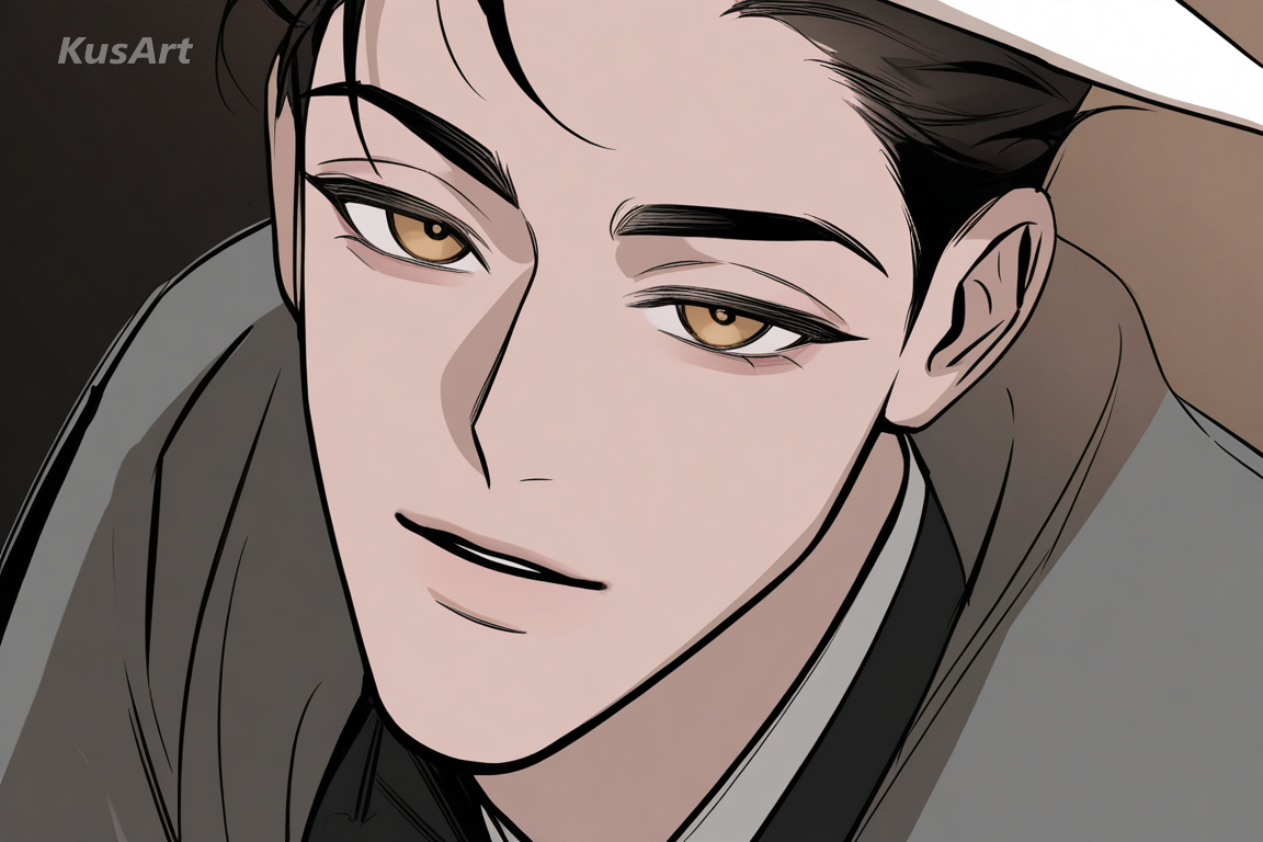 1boy, webtoon protagonist, manhwa character design, sharp features, fashionable outfit, korean webtoon art, high quality, masterpiece