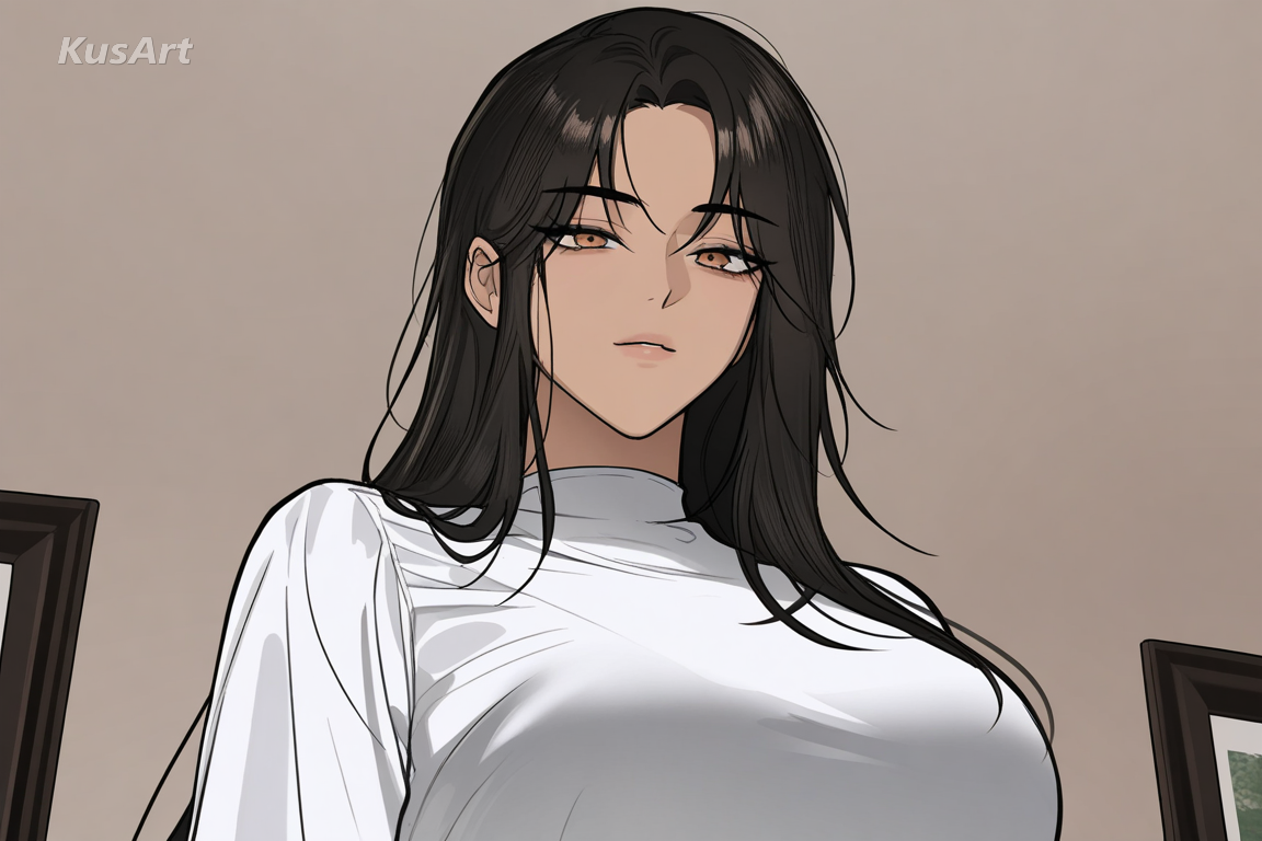AI Generated 精致韩漫风格