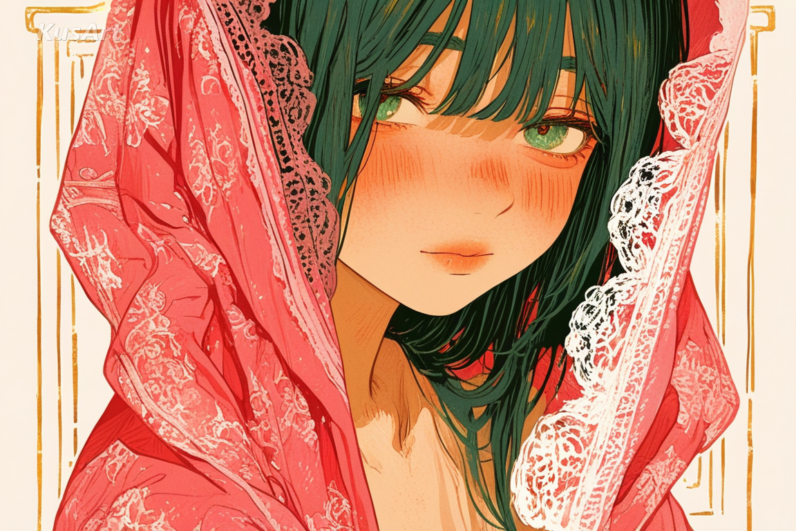 1girl, pastel fantasy art, meticulous painterly detail, fine hair texture, delicate fabric folds, soft brushwork, high quality, masterpiece