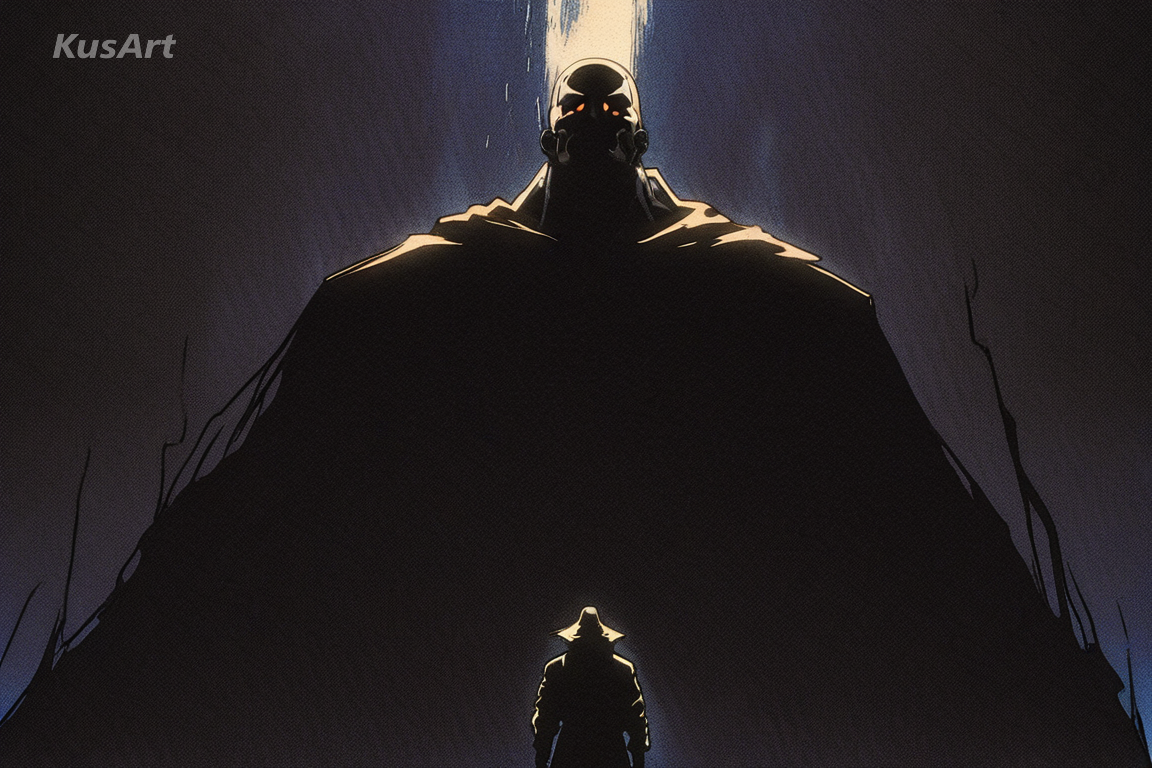 1boy, shonen boldness style, high-contrast shading, sharp black shadow shapes, dynamic anime art, high quality, masterpiece