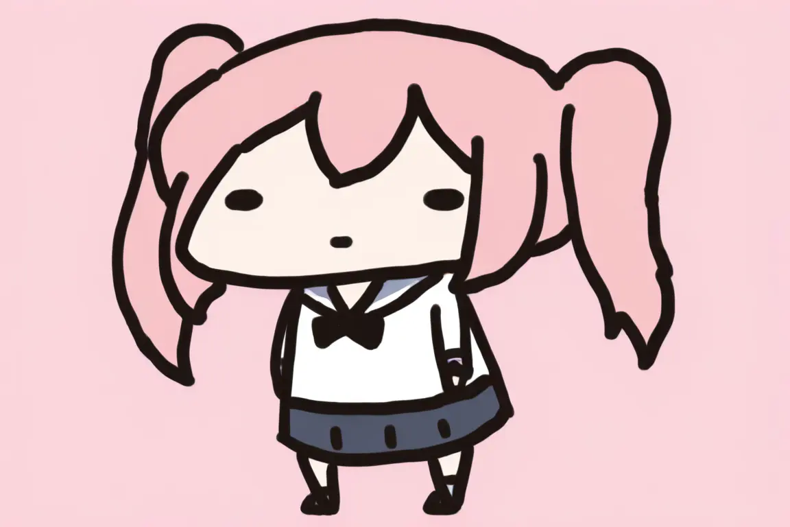 Chibi Dot Eyes AI Anime Generator | Free – KusArt