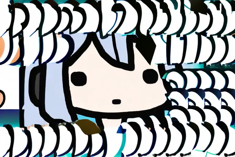 1girl, chibi, sticker pose, clear expression, chibi dot eyes style, messaging sticker quality, compact design, transparent background ready, cute emoji anime