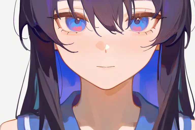 1girl, portrait, hidden tone iridescent anime, premium social media art, intriguing hidden details, engaging visual quality, mysterious anime avatar, close-inspection reward