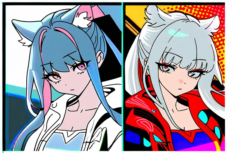 1girl, fan art style, dynamic pose, bright saturated colors, modern anime style, polished rendering, energetic composition, vibrant palette, detailed, high quality, masterpiece