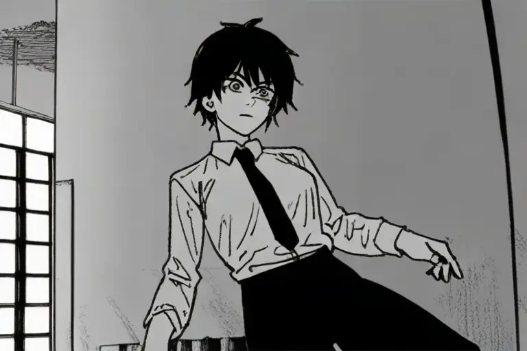 AI Generated Chainsaw Man Manga