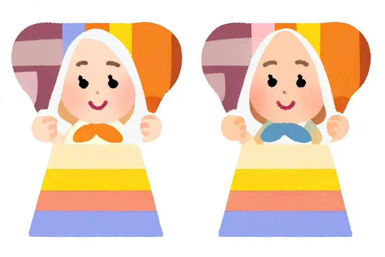 1girl, cheerful outfit, flat pastel colors, irasutoya style, soft yellow and pink, calm blue accents, even color fill, warm friendly palette, simple illustration