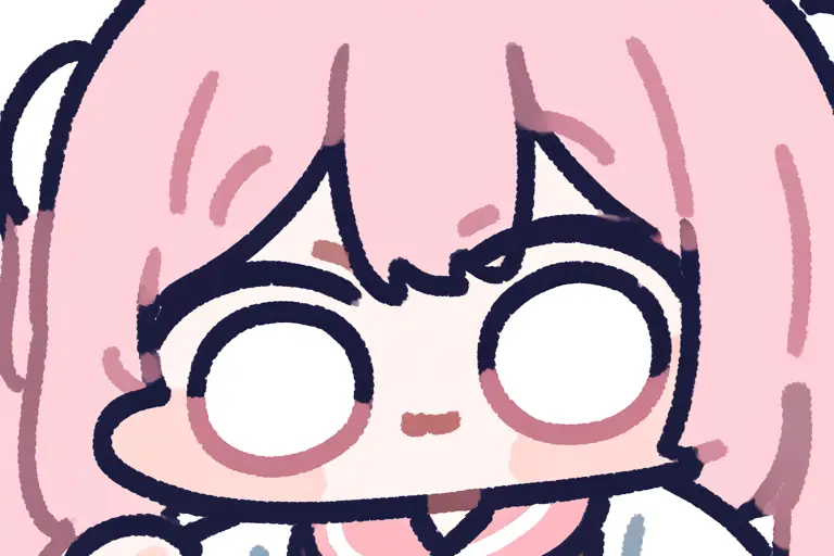 1girl, chibi emoji face, oversized expressive eyes, sparkling with emotion, chibi emoji style, huge round eyes, emotional depth, clear expression, cute anime emoji
