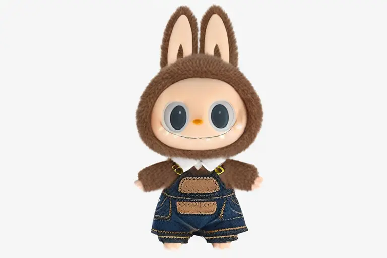 1girl, labubu fan art, designer toy tribute, labubu style, collectible culture art, toy enthusiast content, authentic aesthetic, cute designer toy fan art