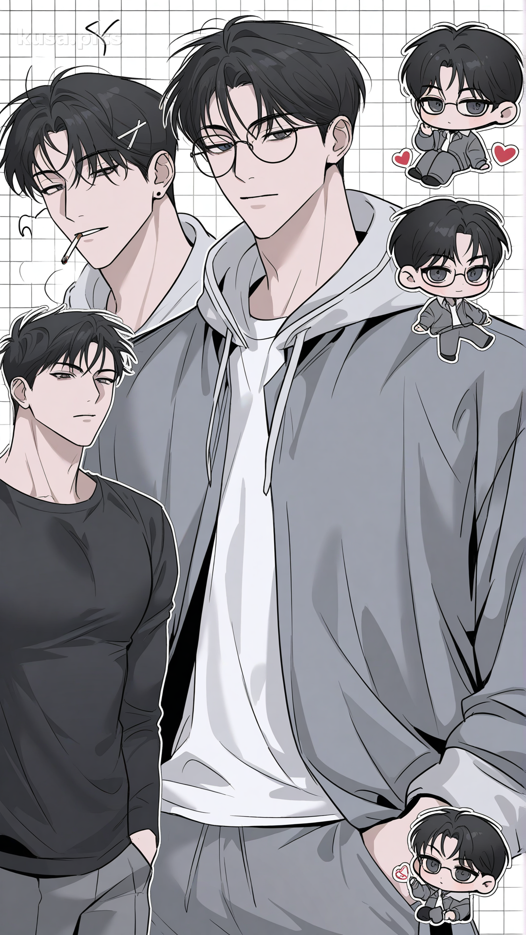 Ejemplo comunitario de Manhwa Sleek 3