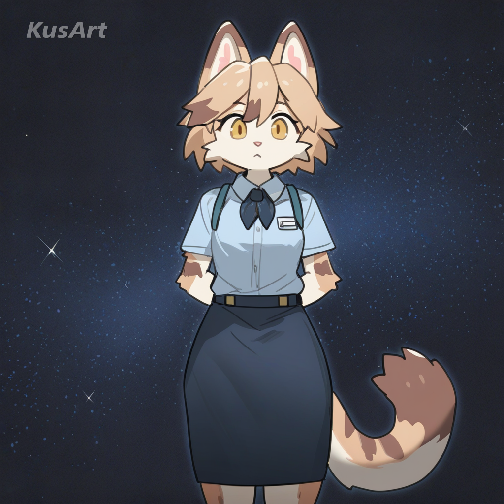 Exemple communautaire Furry en Aplats 10