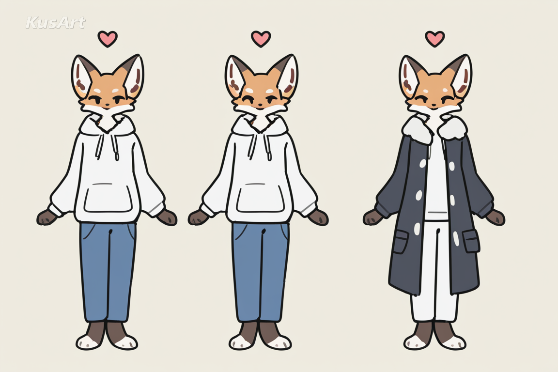 AI Generated Furry en Aplats