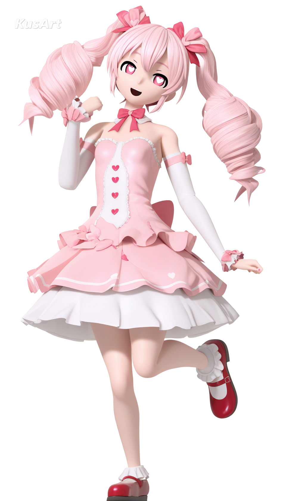 Exemple communautaire Rendu 3D MMD 4